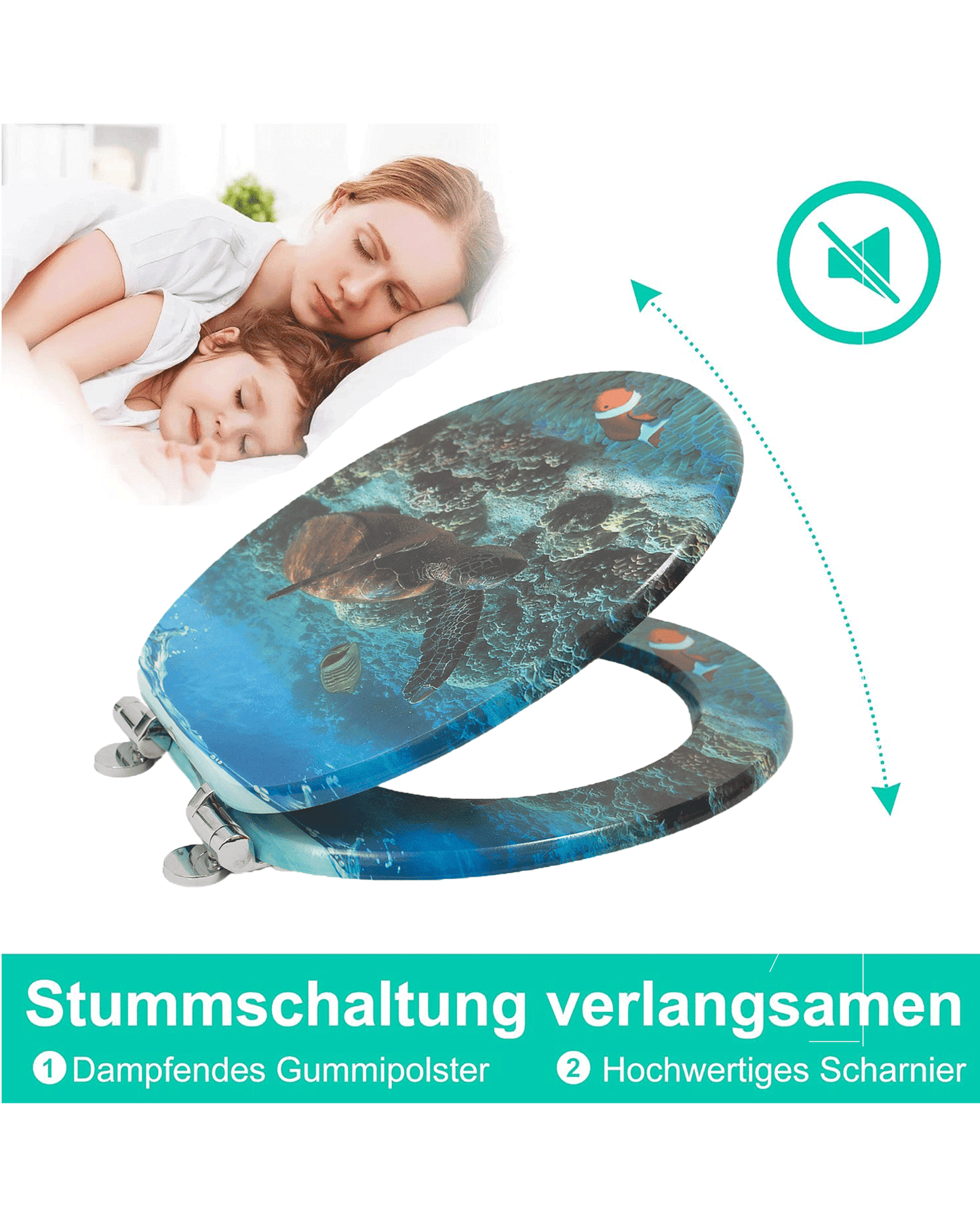 H140 WC-Sitz/Toilettensitz