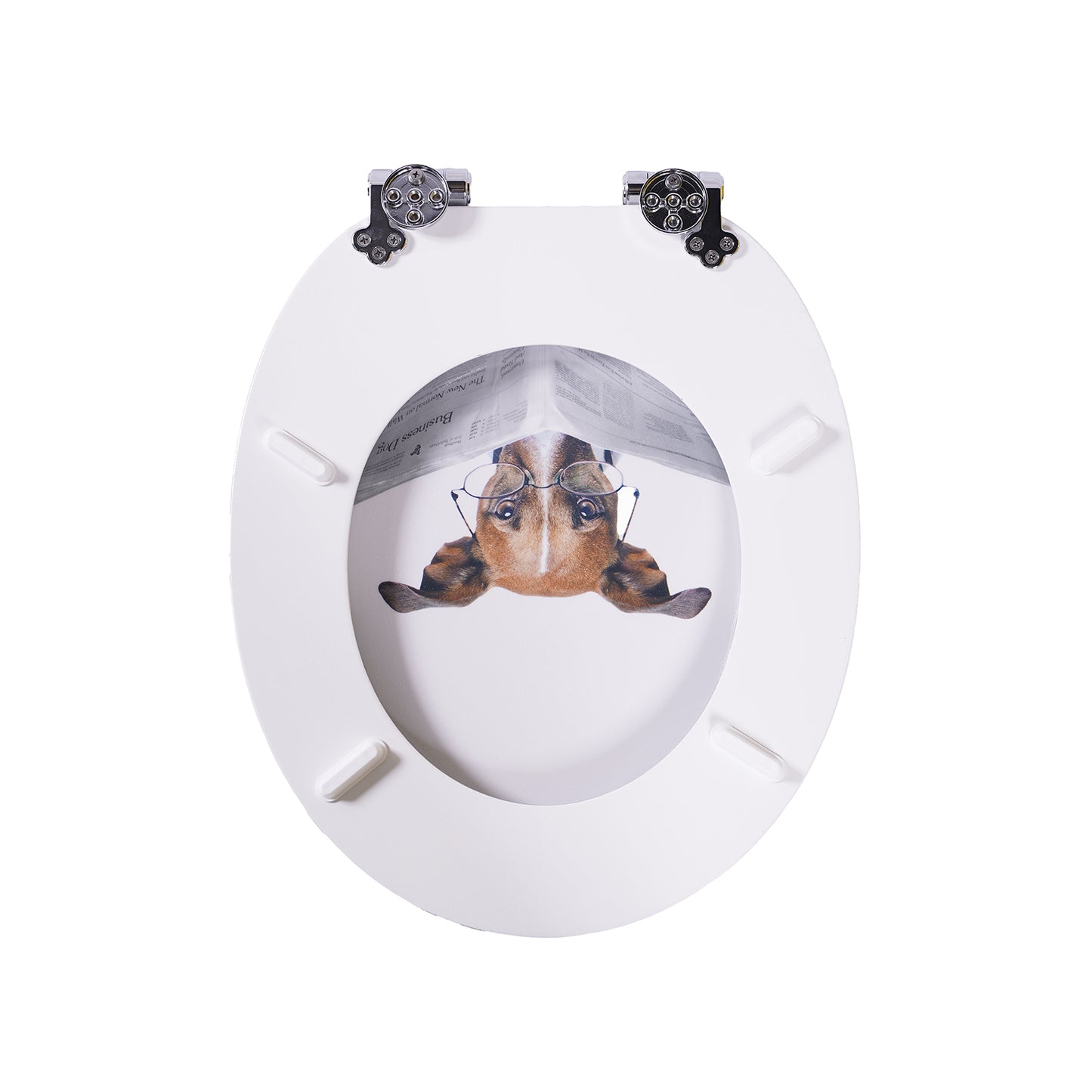 SINOBATH MDF WC-Sitz Gedruckte Muster Softclose Toilettensitz — H376