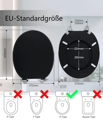 Abattant WC Roca compatible : Alternative premium SINOBATH
