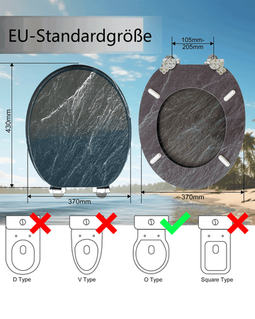 WC-Sitz für Geberit iCon: Exakte Passform finden