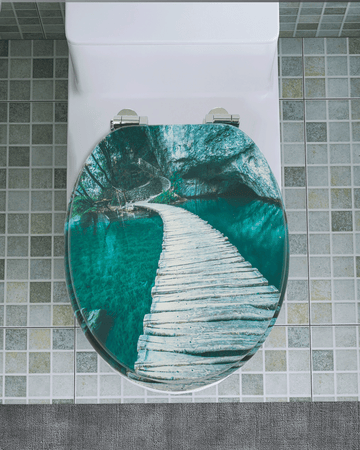 Ergonomischer WC-Sitz – Komfort für Rücken & Gelenke