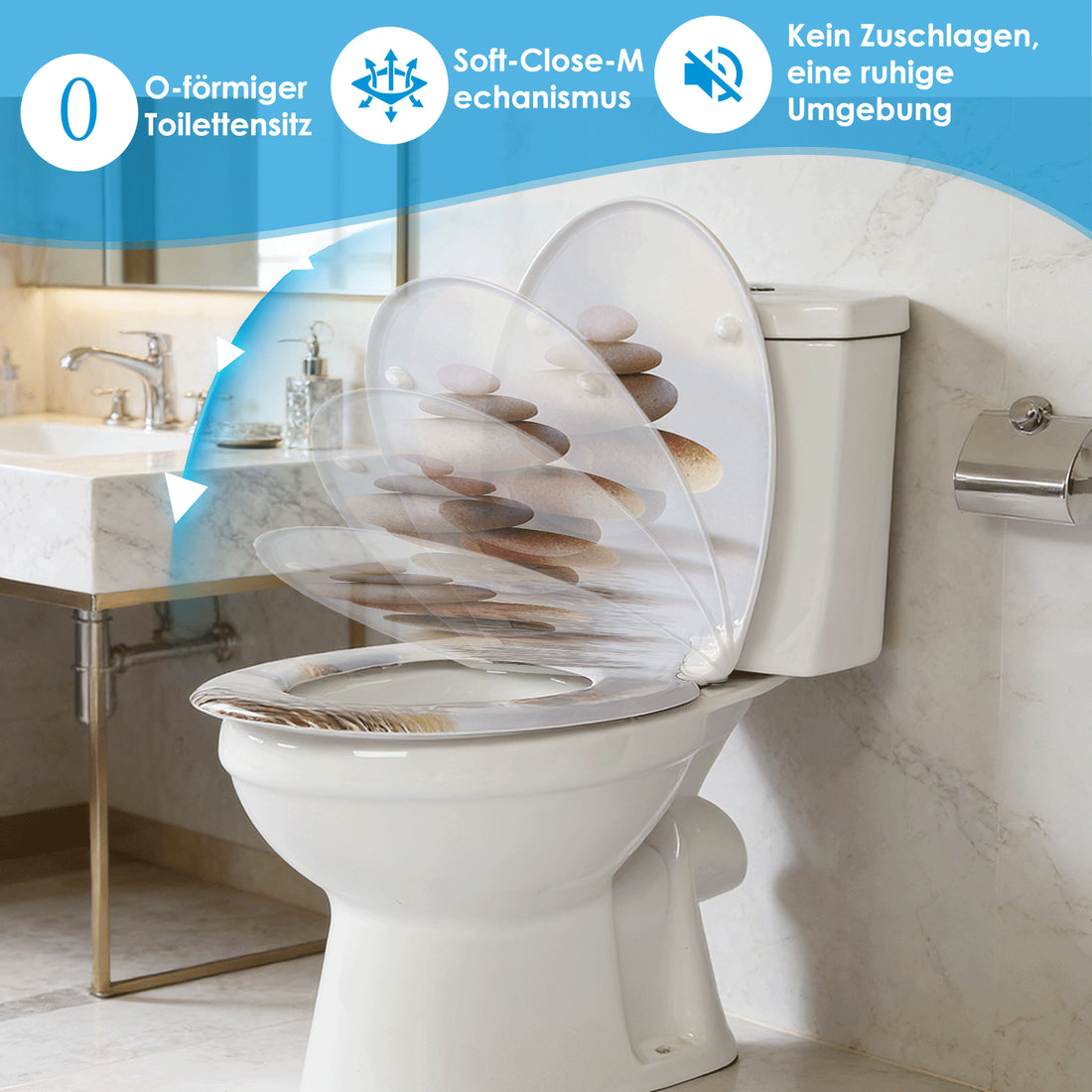 WC-Sitz mit Absenkautomatik installieren: Der leise Komfort-Upgrade