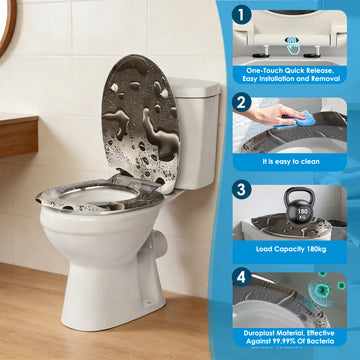 WC-Sitz Scharniere richtig pflegen: Für eine lange Lebensdauer