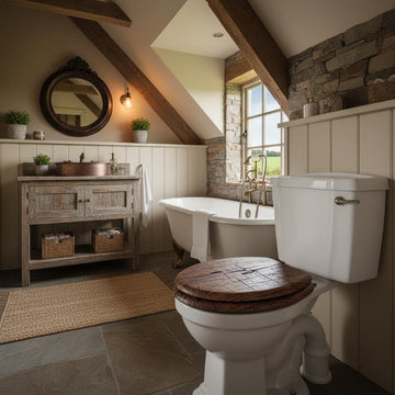 Holz WC-Sitz: Die besten Modelle für Landhaus- und Vintage-Look