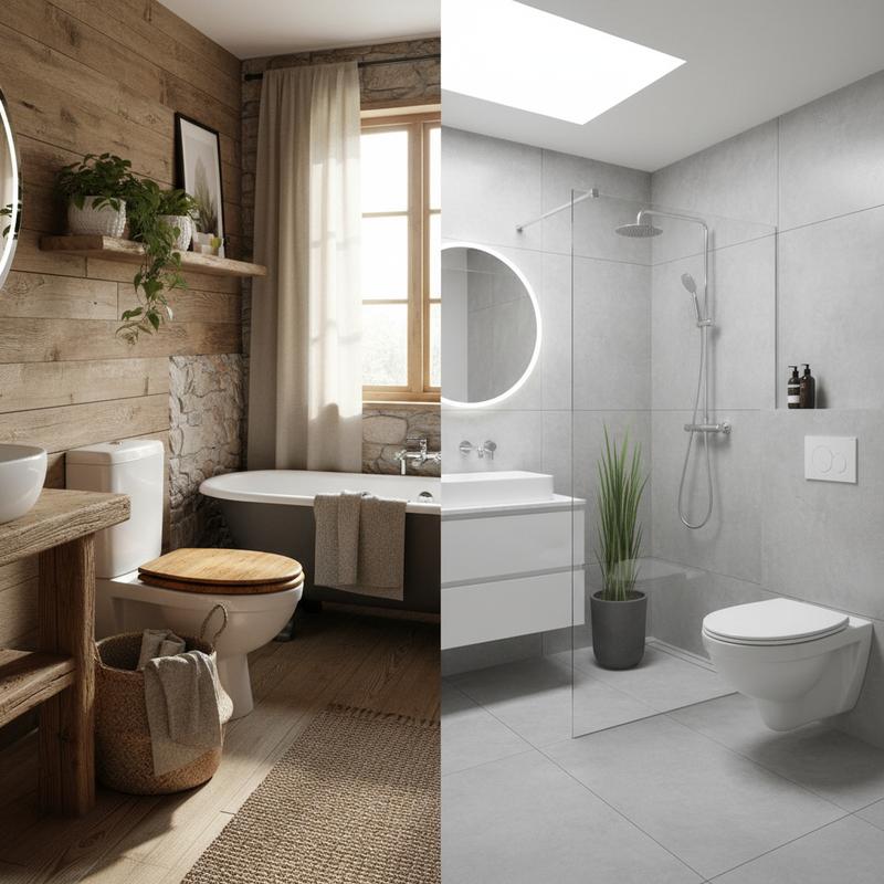 MDF WC-Sitz: Gemütlichkeit und natürlicher Charme im Bad