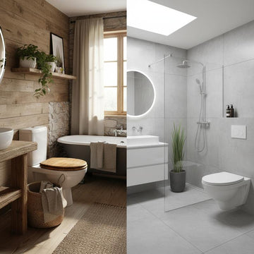 MDF WC-Sitz: Gemütlichkeit und natürlicher Charme im Bad