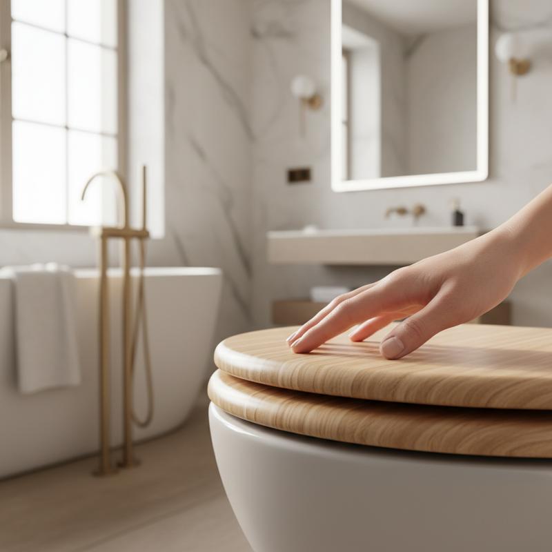 Holzkern Toilettensitz: Stabilität und natürliche Haptik vereint