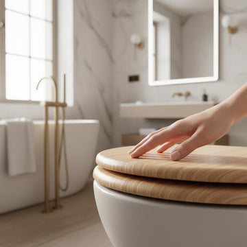 Holzkern Toilettensitz: Stabilität und natürliche Haptik vereint