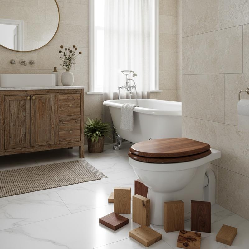 Holz WC-Sitz: Welche Holzarten sind besonders langlebig und pflegeleicht?