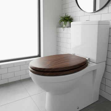 Mould Wood WC-Sitz: Robustheit und natürliche Optik im Fokus