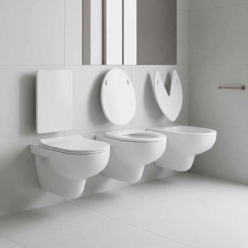 WC-Sitz Formen Vergleich: D-Form, O-Form, V-Form – Was passt zu Ihnen?