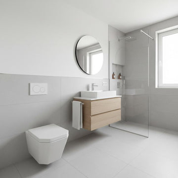 Eckiger WC-Sitz: Warum er die ideale Wahl für kleine Bäder ist