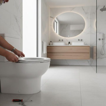 Runder Toilettensitz: Die richtige Größe finden und sicher montieren