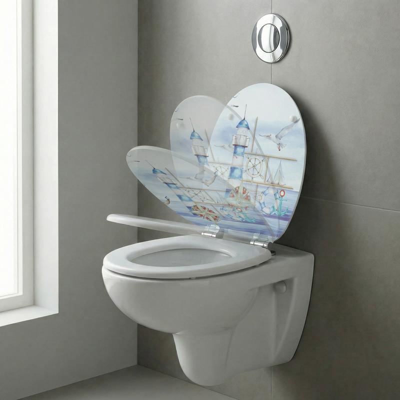D-Form WC-Sitz: Ergonomie und Komfort für den täglichen Gebrauch