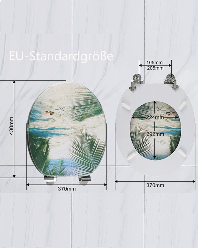 Hotel Toilettensitz: Quick-Release-Funktion für schnelle und gründliche Reinigung