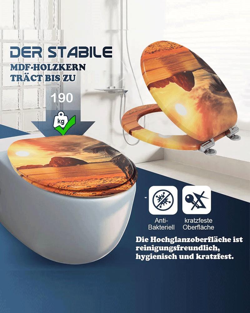 WC-Sitz schnell reinigen: Blitzsauber in wenigen Minuten