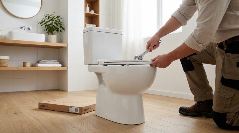 Schritt-für-Schritt-Anleitung: So einfach montieren Sie einen SINOBATH WC-Sitz auf Ihrer Azzurra Toilette