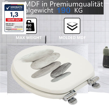 Abattant WC Hatria compatible : Alternative premium SINOBATH