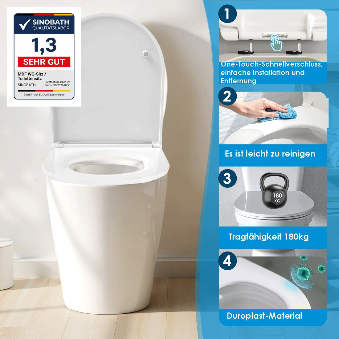 Sphinx Toilettensitz mit Kindersitz: Familienfreundliche Optionen