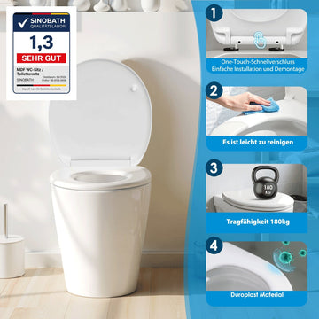 Scarabeo Toilettensitz mit Kindersitz: Familienfreundliche Optionen