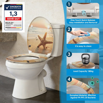 MDF vs Duroplast toalettsete for Villeroy & Boch: Hvilket materiale bør du velge?