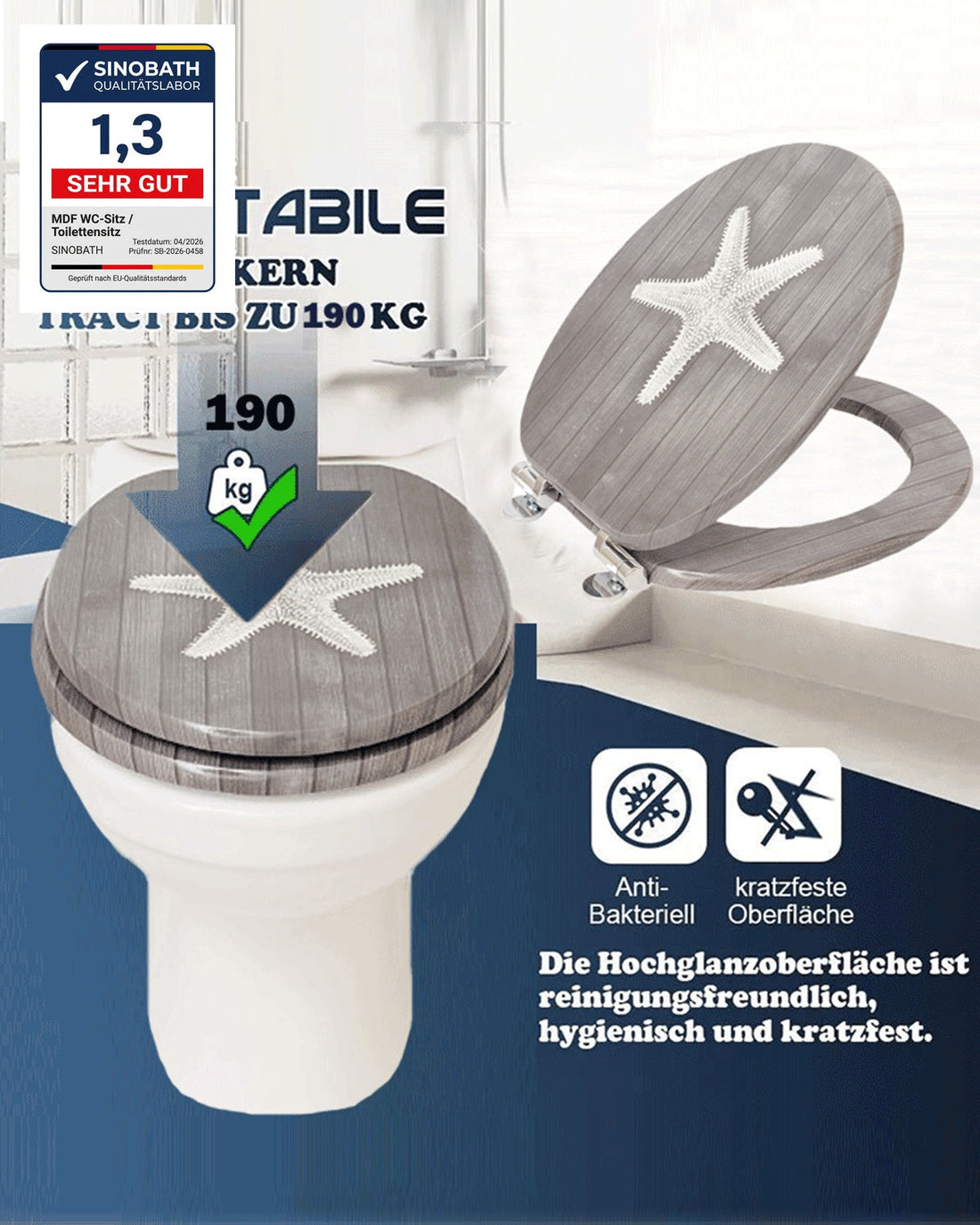 Instalace WC sedátka Azzurra: Návod krok za krokem