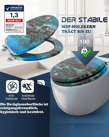 WC-Sitz Gewicht: Wie schwer darf ein Toilettensitz sein?