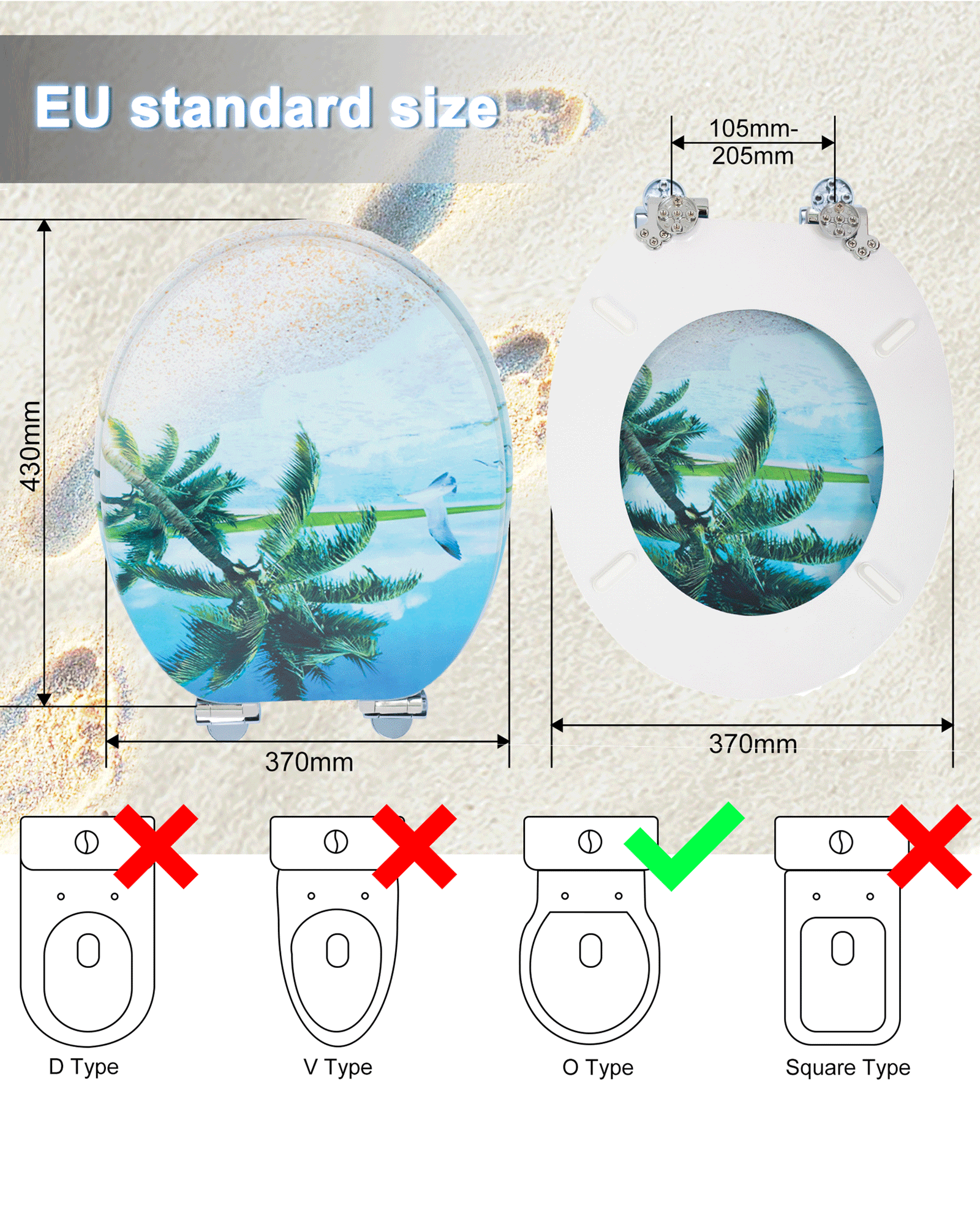 H142 WC-Sitz/Toilettensitz 
