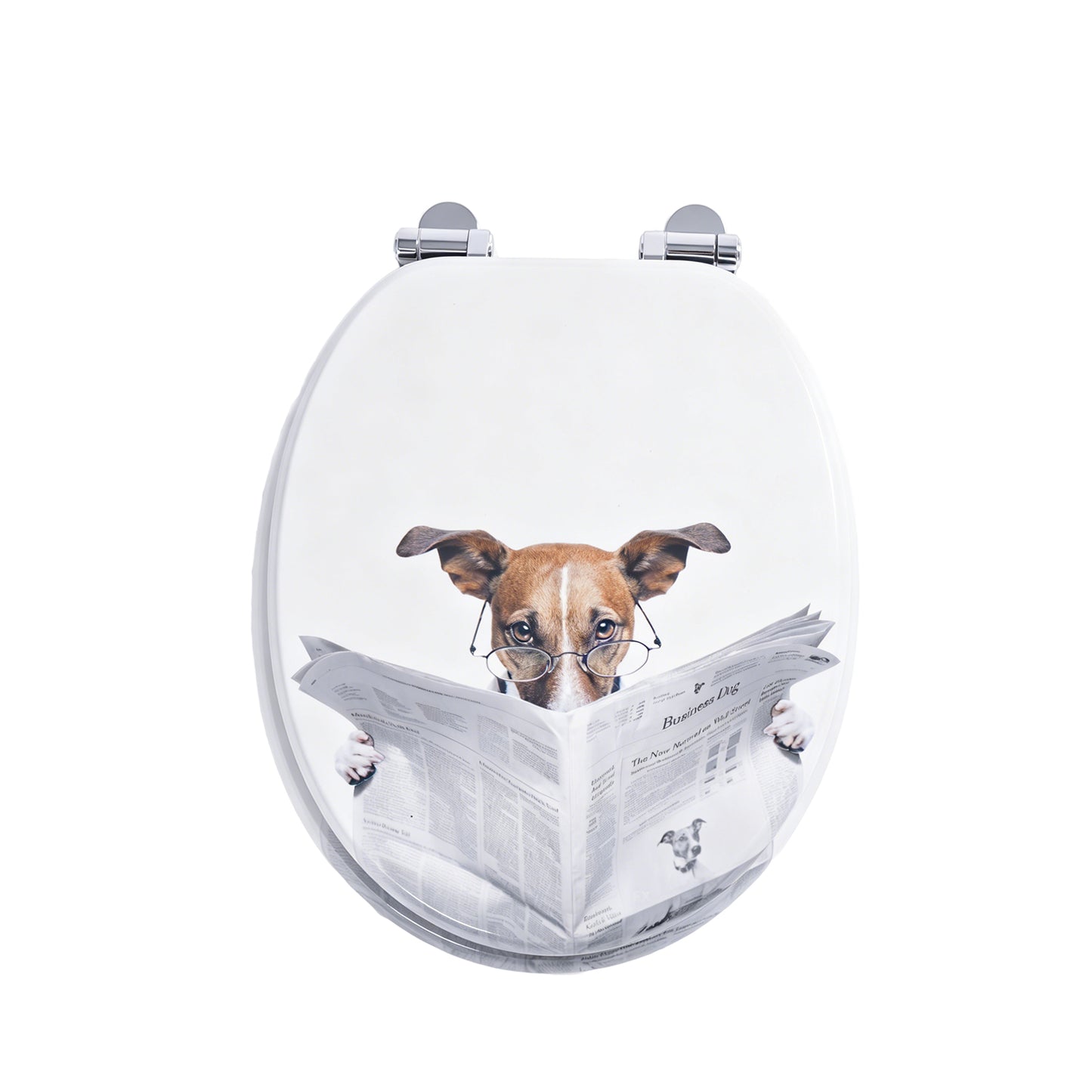 SINOBATH MDF WC-Sitz Gedruckte Muster Softclose Toilettensitz — H376