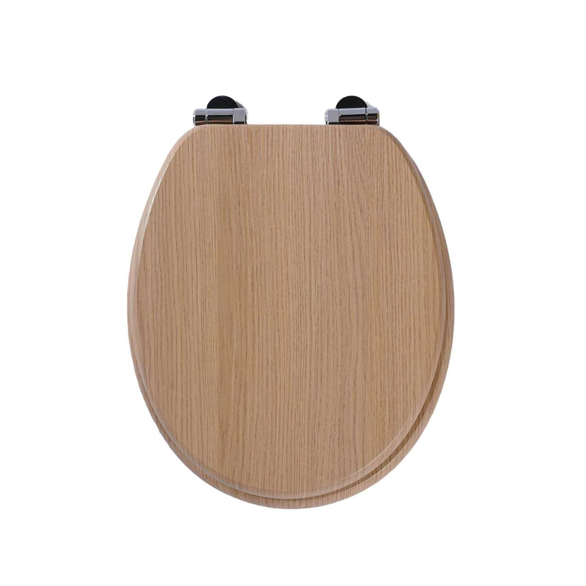 SINOBATH MDF-Holzkern, WC-Sitz Toilettensitz mit Absenkautomatik, Softclose-Scharnier (W042)