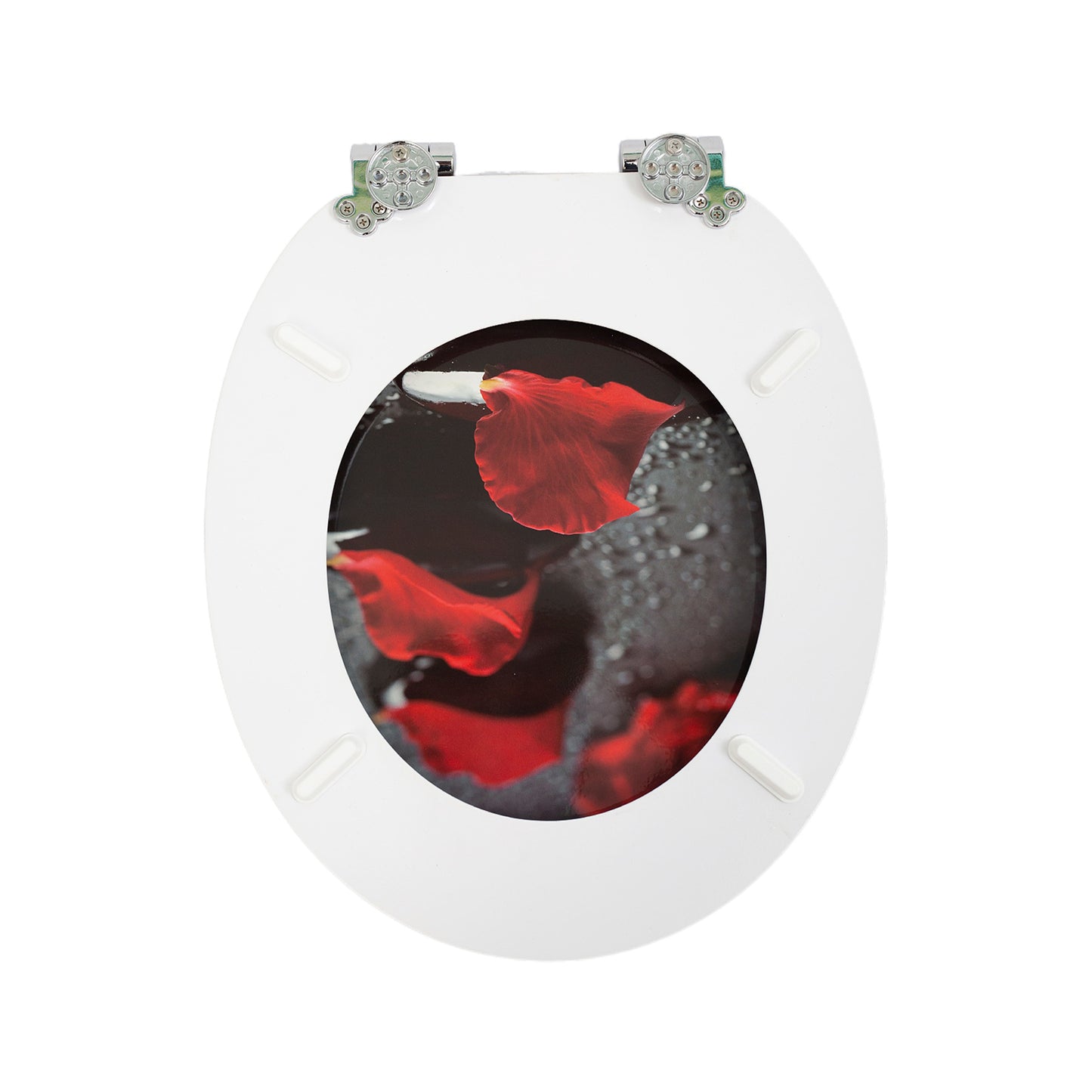 SINOBATH MDF WC-Sitz Blume Softclose Toilettensitz — H165