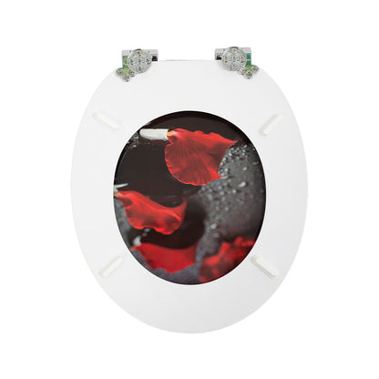 SINOBATH MDF WC-Sitz Blume Softclose Toilettensitz — H165