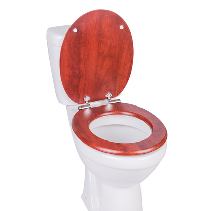 SINOBATH MDF WC-Sitz Rot Softclose Toilettensitz — A01