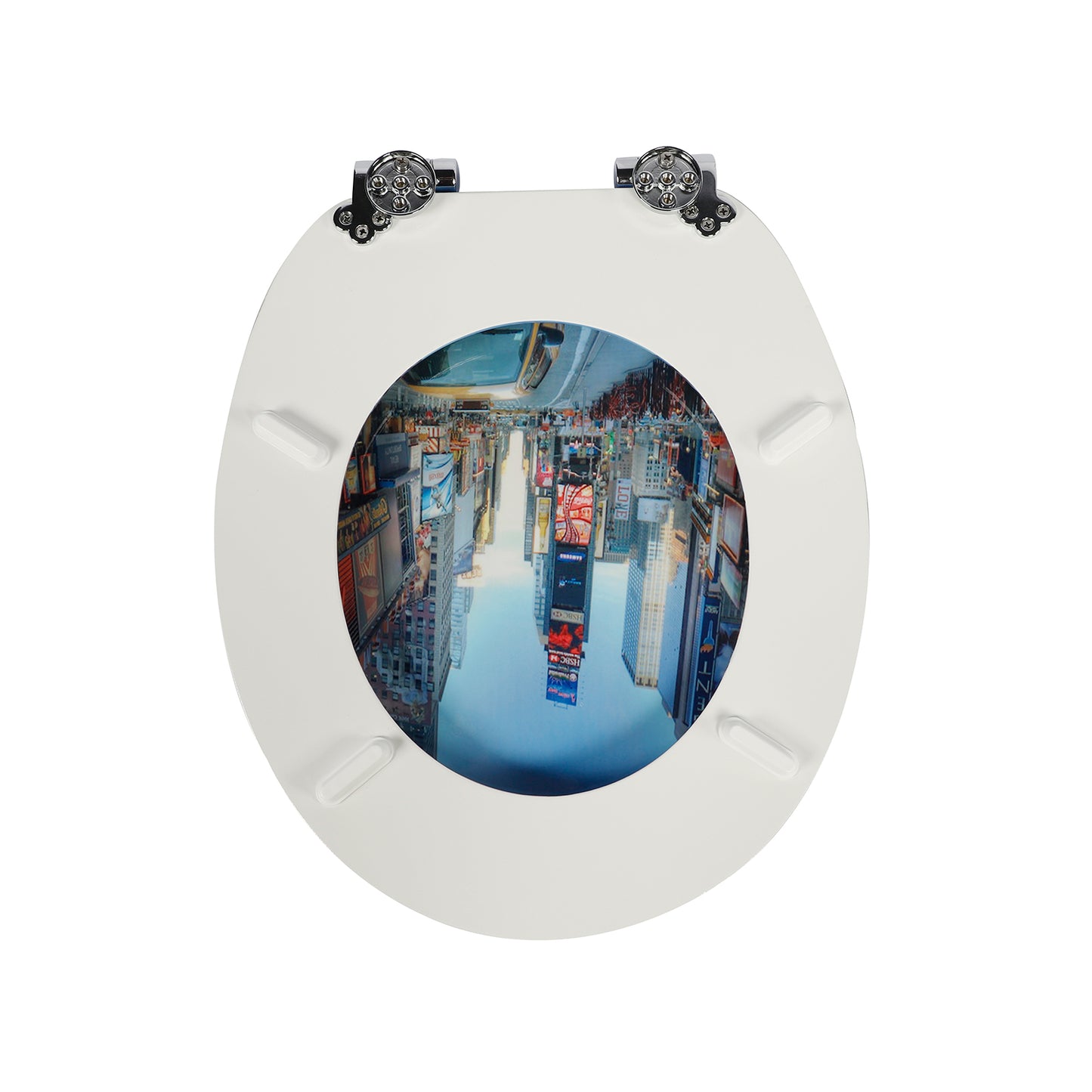 SINOBATH MDF WC-Sitz Stadt Softclose Toilettensitz — H363