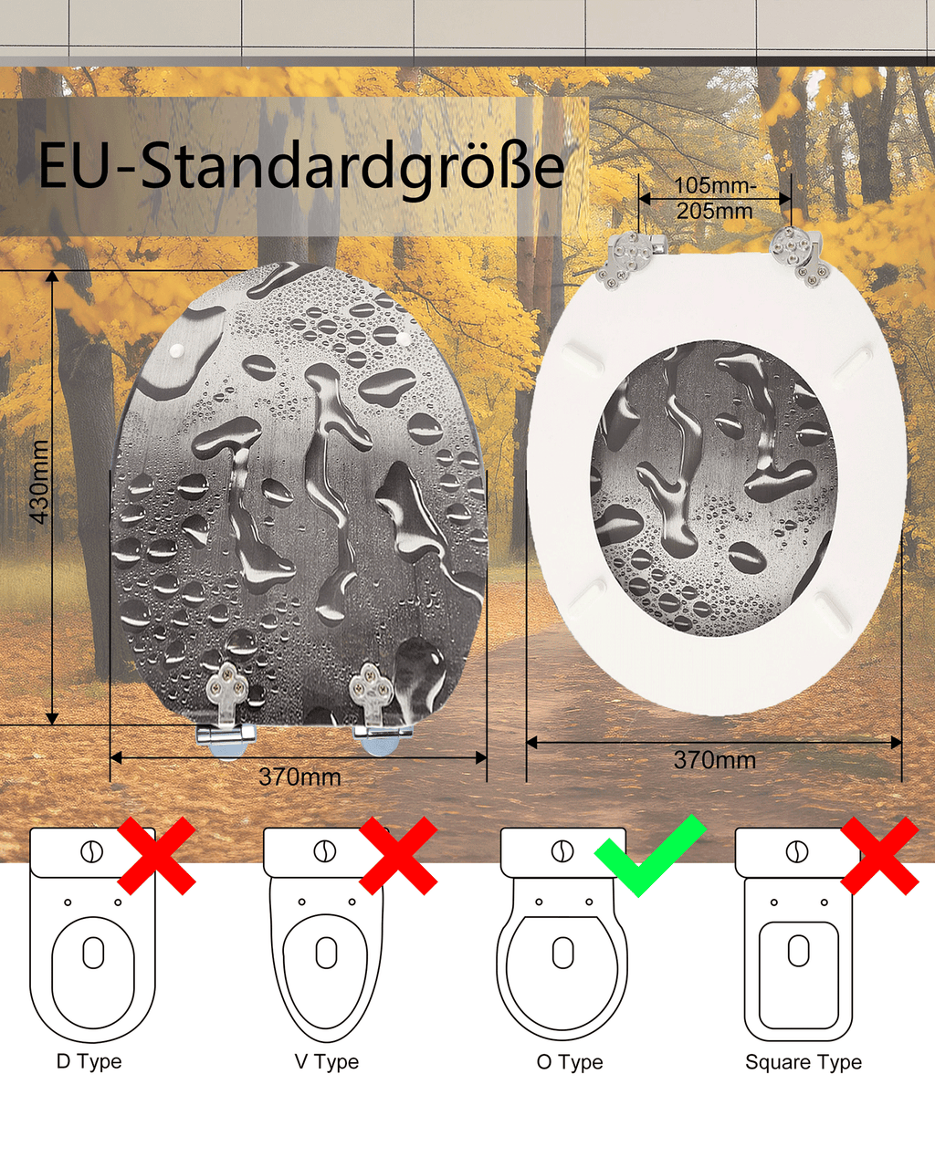 H030 WC-Sitz/Toilettensitz 