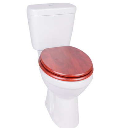 SINOBATH MDF WC-Sitz Rot Softclose Toilettensitz — A01