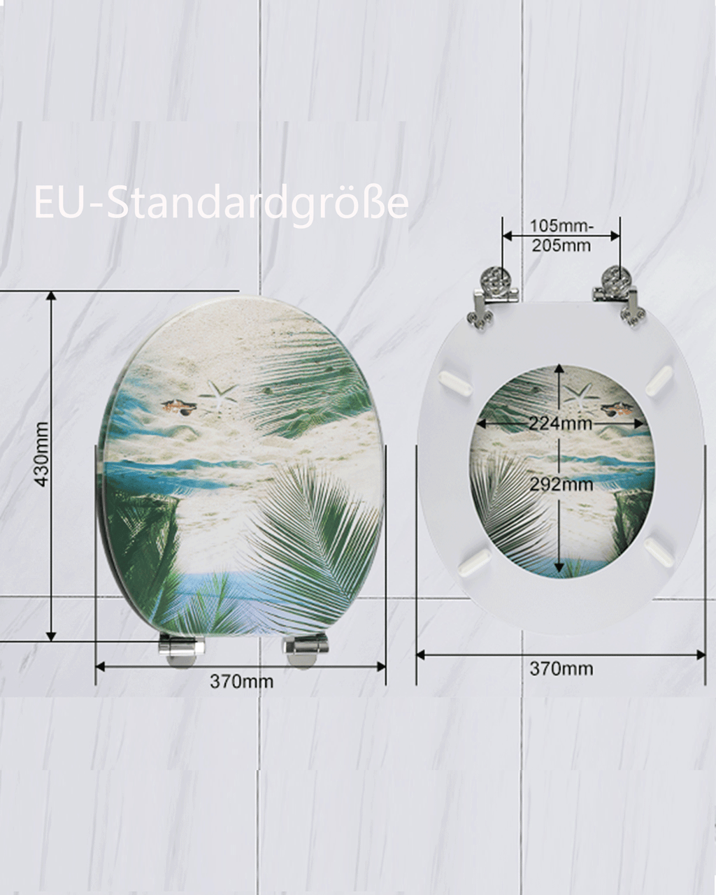 H120 WC-Sitz/Toilettensitz 