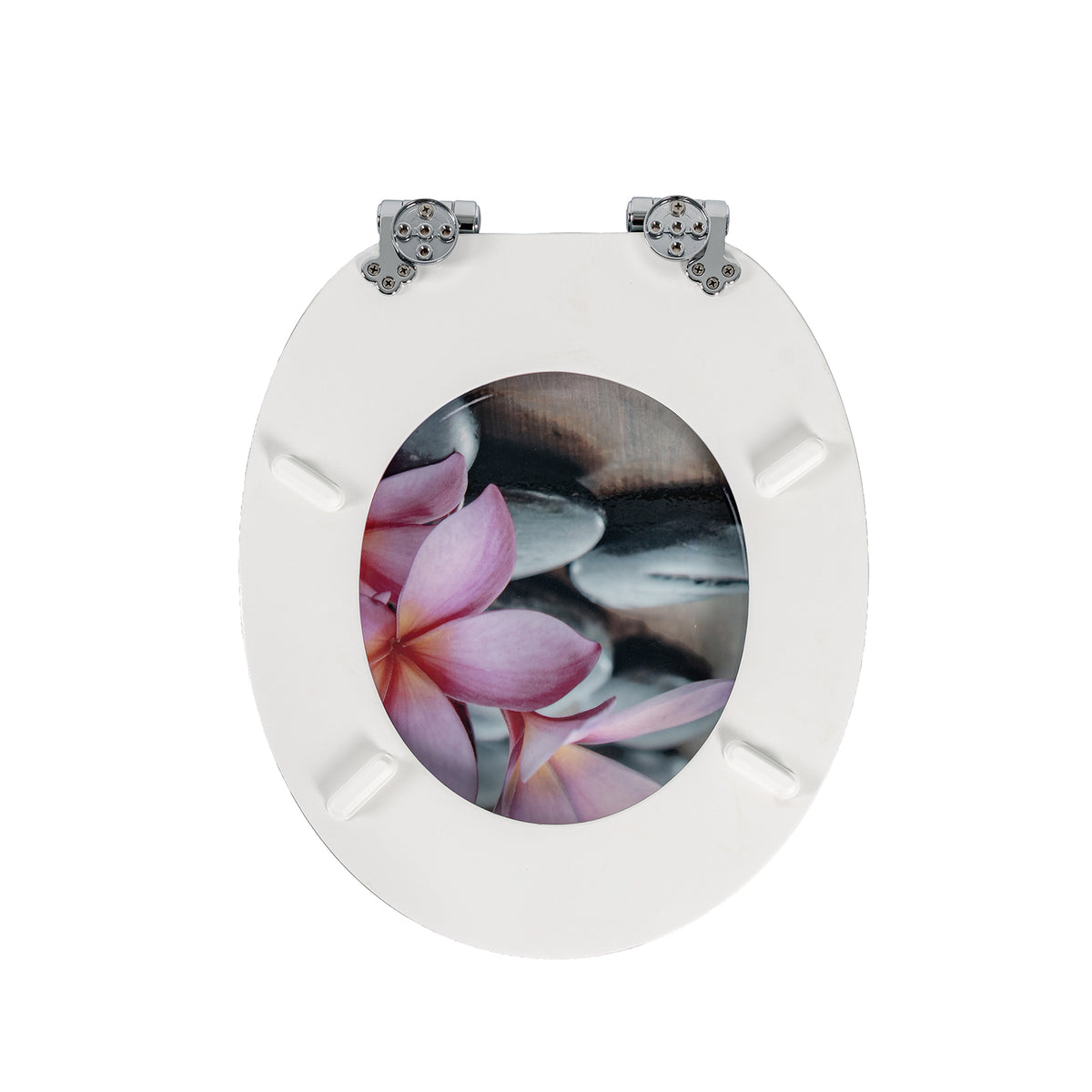 SINOBATH MDF WC-Sitz Gedruckte Muster Softclose Toilettensitz — H386