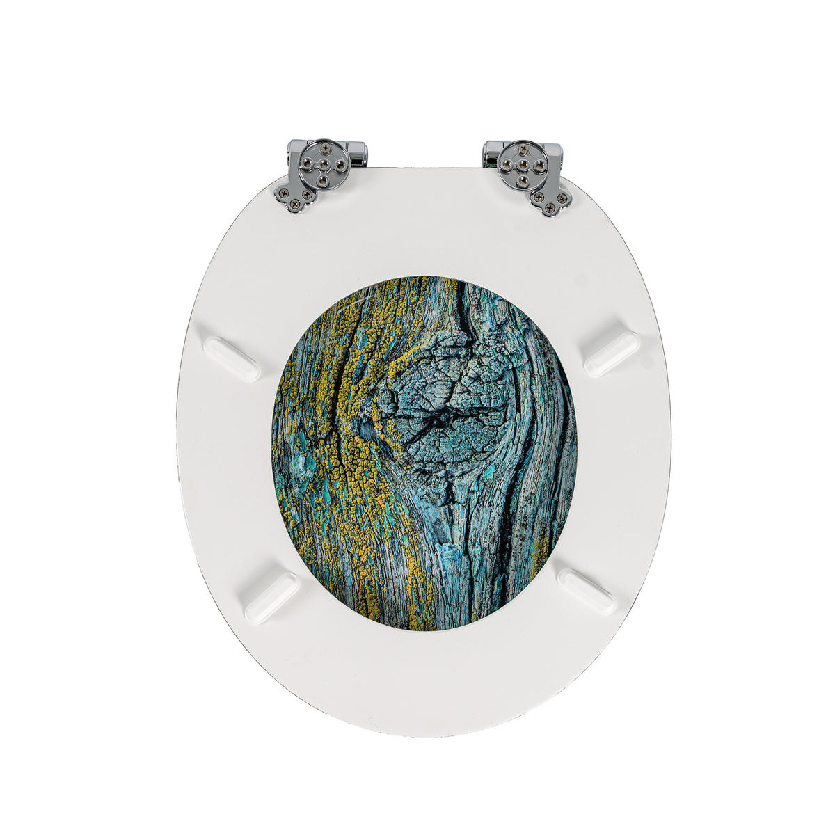 SINOBATH MDF WC-Sitz Gedruckte Muster Softclose Toilettensitz — H389