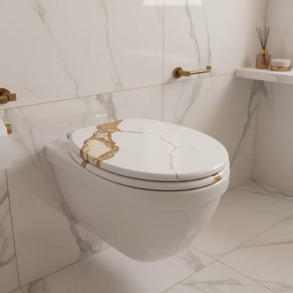 SINOBATH MDF WC-Sitz Softclose Toilettensitz — S45