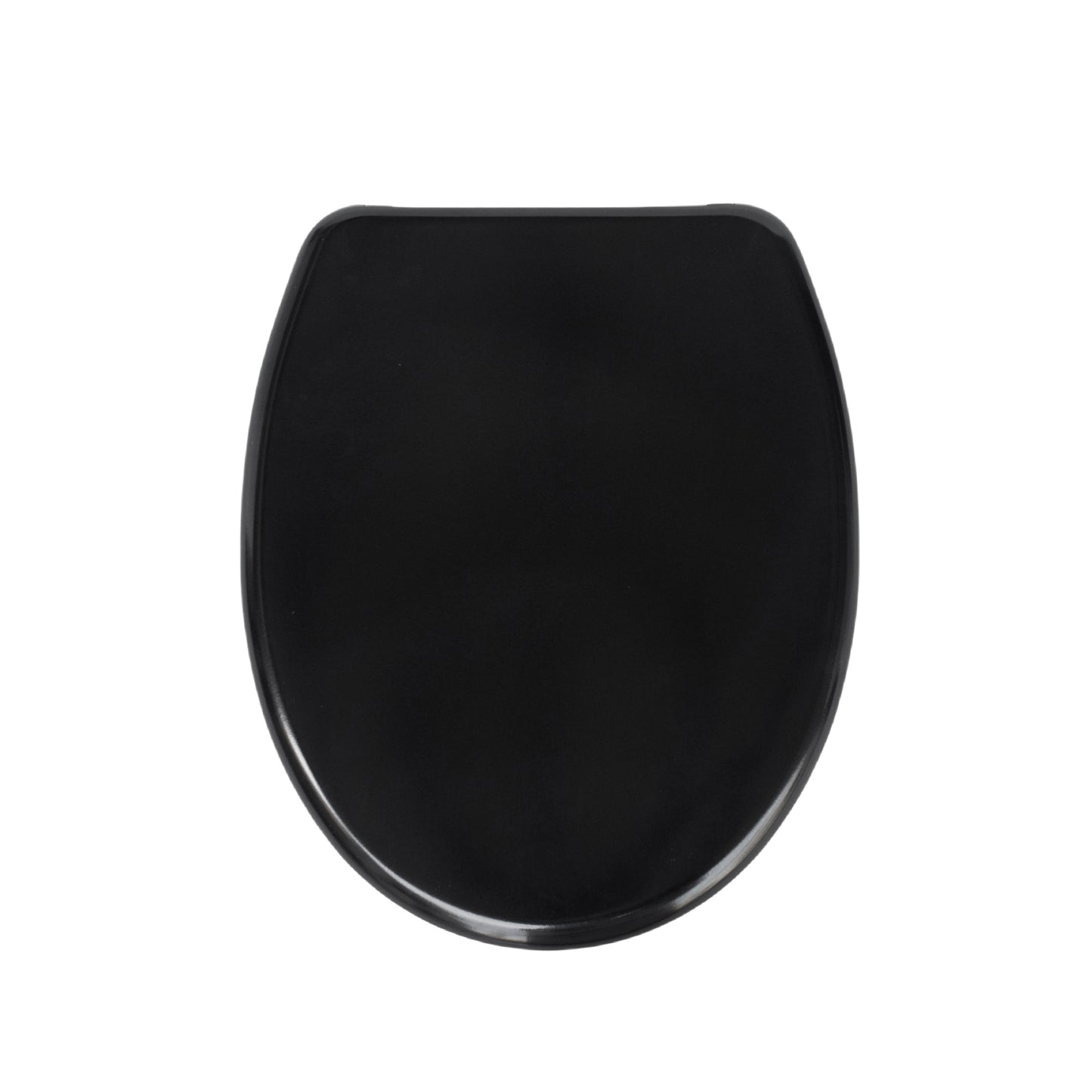 SAINOS O-förmiger Premium-Duroplast Toilettensitz Toilettendeckel, WC Sitz mit Absenkautomatik, Quick-Release Funktion für einfach Reinigung, O Form Weiß Toilettensitz mit Verstellbaren Scharnieren（UF12-B-O）