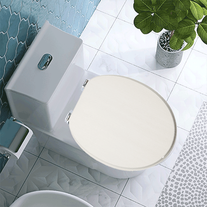 SINOBATH MDF-Holzkern, WC-Sitz Toilettensitz mit Absenkautomatik, Softclose-Scharnier (W099)