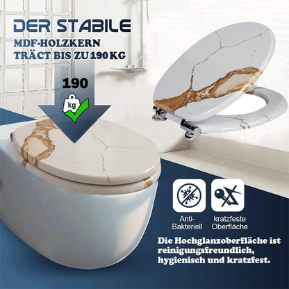 SINOBATH MDF WC-Sitz Softclose Toilettensitz — S45