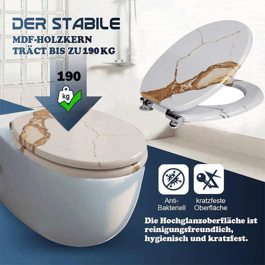 SINOBATH MDF WC-Sitz Softclose Toilettensitz — S45