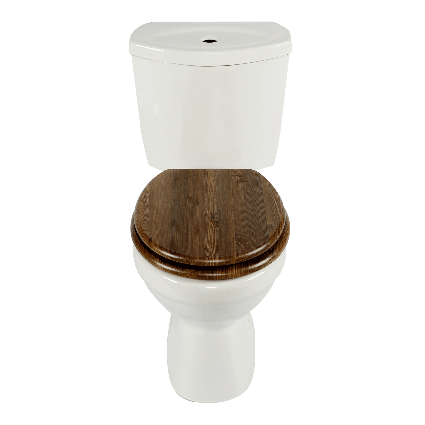 SINOBATH MDF WC-Sitz Holzmaserung Softclose Toilettensitz — W122