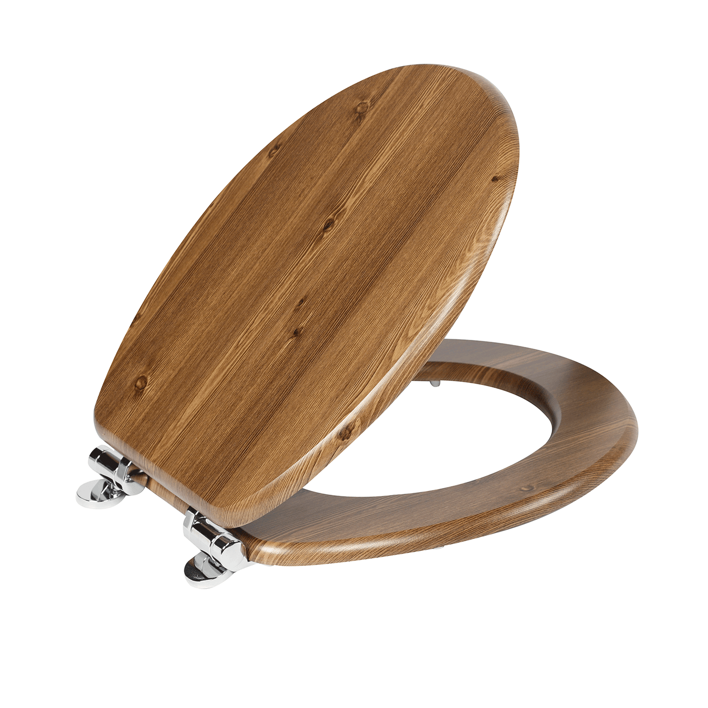 SINOBATH MDF WC-Sitz Holzmaserung Softclose Toilettensitz — W122
