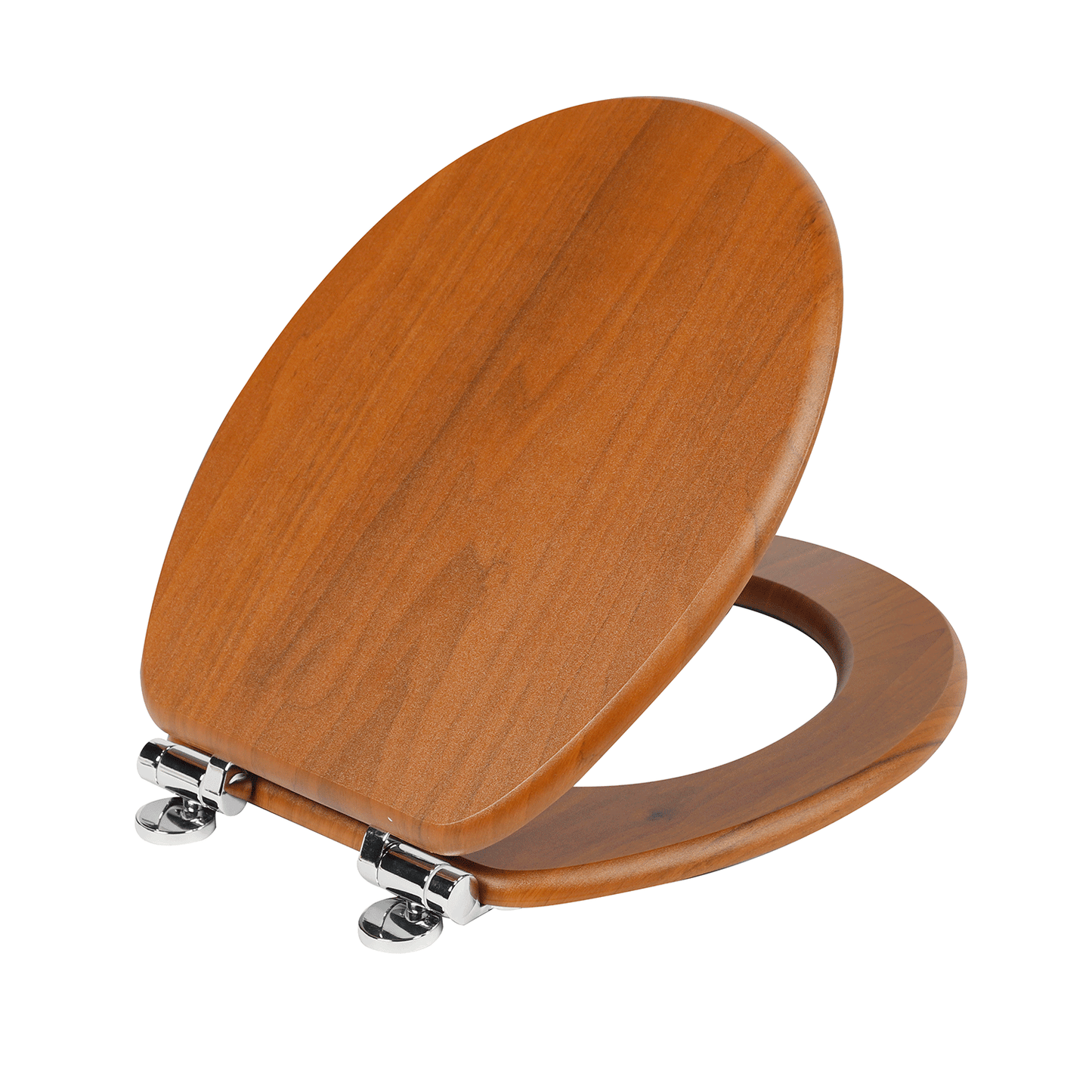 SINOBATH MDF WC-Sitz Holzmaserung Softclose Toilettensitz — W123